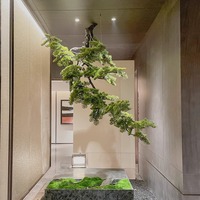 Plantes artificielles, faux arbres et piniers décoratifs, plantes artificielles pour décoration de plafond, plantes suspendues artificielles