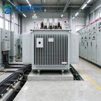 Transformateur de distribution triphasé immergé dans l'huile 50-2000 kVA 11-33 kV/400 V, extérieur, livraison rapide