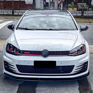 Front Bumper Lip Spoiler Diffuser <b>Splitters</b> Body Kit Aprons Cover Guard Trim for Volkswagen Golf 7 MK7 GTI R Rline 2013-2016 - Product Image 4