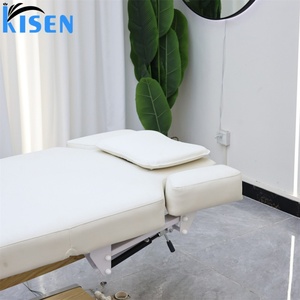 KISEN New Design Comfortable Electric Salon Massage <b>Bed</b> Beauty Salon Electric Cosmetic Facial Spa <b>Lash</b> Massage Treatment <b>Table</b> - Product Image 5