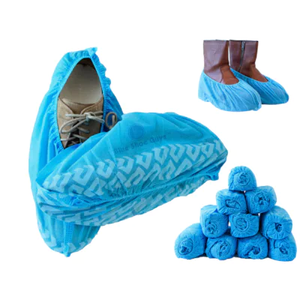 Penutup Sepatu Biru Sekali Pakai yang Tahan Lama, Anti Selip, Bahan PP, Ukuran Besar untuk Penggunaan di Rumah, Industri Makanan & Rumah Sakit - Product Image 6
