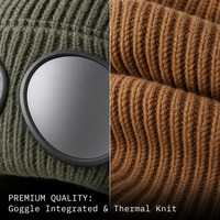 Chapeau en tricot d'hiver pour femme avec logo personnalisé, idéal pour les voyages, le ski, les activités de plein air et le quotidien