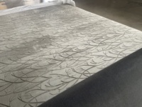 Tapis mur à mur tapis de sol de chambre tapis Raschel tapis de vison en relief tapis de sol tapis de grande surface pour salon hôtel