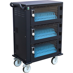 Khay Sạc Nhanh Loại C 20 40 80 Cách/Xe Đẩy 3 Ngăn Kéo Sạc Cao Đồng Bộ Cho Máy Tính Xách Tay/USB-A - Product Image 3