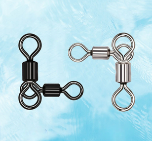 Accessoires <span class=keywords><strong>de</strong></span> pêche américains <span class=keywords><strong>de</strong></span> haute qualité en acier inoxydable, éco-responsables, étanches, à 3 voies, pour la pêche au bar C - Product Image 4