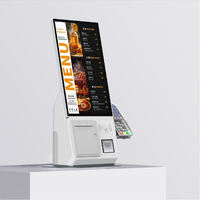 LIEN PC à écran tactile tout-en-un personnalisé pour le paiement en libre-service Kiosque et totem avec fonction SDK Kiosque de commande de restaurant