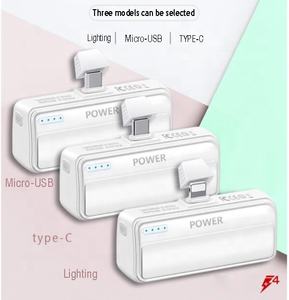 Outdoor Portable Mini Pocket <span class=keywords><strong>Power</strong></span> Bank Direct Plug-in Universal 3000mAh <span class=keywords><strong>Power</strong></span> Bank Gift Customized - Product Image 3