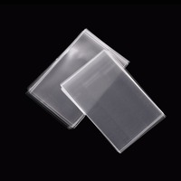 Sacs en plastique transparents recyclables OPP à poche plate, écologiques et adaptés au micro-ondes, pour l'emballage