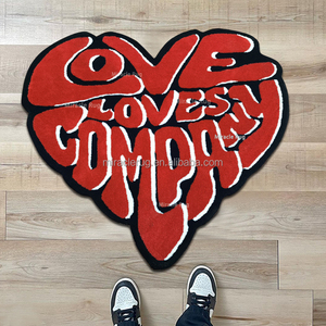 Kinh Doanh Thương Mại Logo Cao Đống Handmade Cắt Sàn Thảm Tùy Chỉnh Động Vật In Thảm Với Logo Cho Phòng Khách Cửa Ngoài Trời Sử Dụng - Product Image 4