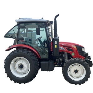 Tracteur à roues 100 CV 4 roues motrices, tracteur agricole multifonctionnel - Product Image 5