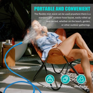 Cá nhân Mister làm mát Hai vòi phun hệ thống, cho sân sau, vườn BBQ bên hồ bơi nước chơi vòi phun nước - Product Image 3