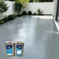 Revêtement imperméable pour sols en polyurée, résistant aux intempéries pendant plus de 20 ans, pour terrasse de jardin extérieure, résistant au gel et aux UV, scellant pour béton