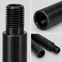 Tige d'extension ronde en acier UNC 1-1/4 "-7 pour foret diamanté, pour perçage de trous profonds dans le béton