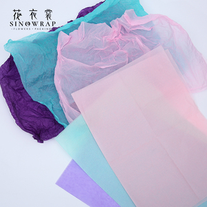 Sinowrap Hot Bán hoa mô wrapper giấy tờ Màu quà tặng trang trí papel bó hoa giấy gói cho người bán hoa - Product Image 3