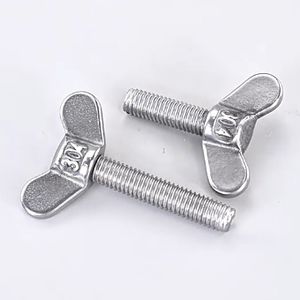 Tornillo <span class=keywords><strong>de</strong></span> cabeza redonda <span class=keywords><strong>de</strong></span> acero inoxidable 304 Tipo <span class=keywords><strong>de</strong></span> mariposa Perno <span class=keywords><strong>de</strong></span> cuerno Perno <span class=keywords><strong>de</strong></span> Ala-Sistema <span class=keywords><strong>de</strong></span> medición Métrico - Product Image 2