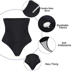 4XL Women Butt Lifter Shapewear vita alta Tummy Slimmer <span class=keywords><strong>perizoma</strong></span> Panty Seamless Body Shaper Shorts - Product Image 3