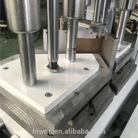 Máquina de soldadura UVC de tres cabezales, fabricación de ventanas y puertas de Pvc
