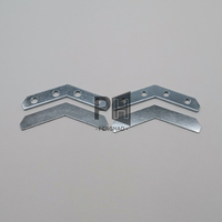 Plaque de renfort de surface profilée en aluminium à 45 degrés Plaque de connecteur d'angle à 135 degrés pour profil 3030 / 4040