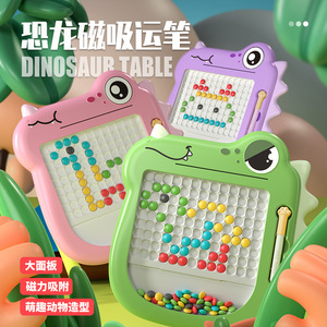 Juego de juguetes de dibujo de educación temprana tablero de dibujo de <span class=keywords><strong>dinosaurio</strong></span> DIY de plástico - Product Image 2