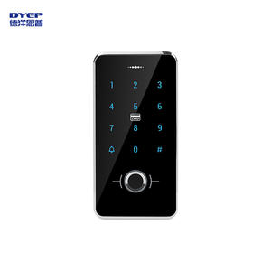 نظام التحكم في الوصول الأمني مع قارئ بطاقات IC بتردد 13.56 ميجاهرتز وقارئ بصمات الأصابع لإدارة الحضور وتحكم في أبواب الشركات - Product Image 1