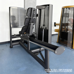 Kommerzielle Sitzende Beinstreckmaschine mit Gewichtscheiben, Verstellbare Beinpresse mit Polsterung, Krafttrainingsgerät - Product Image 6