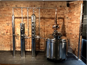 شراء جهاز تقطير الكحول النحاس alembic المقطر الكهربائية النحاس اللقطات لغو اللقطات distillery - Product Image 6