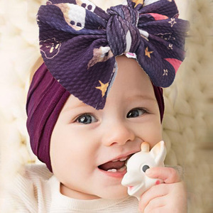Halloween Costume Accessories: Children's <strong>Pumpkin</strong> <strong>Headbands</strong> with Skull-shaped Ribbons and Bow Ties Hair Bands - Product Image 1