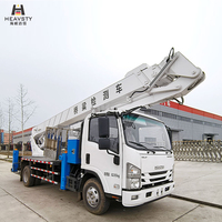 Camion d'inspection de ponts diesel HEAVSTY neuf, empattement 3815 mm, plateforme télescopique de maintenance de ponts de 16 m, véhicule CLD5080JQJ6QL
