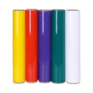 Rouge Noir Vert Bleu 60 Gauge Emballage Mobile Heavy Duty Shrink Film Stretch