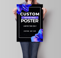 Impression en gros d'affiches personnalisées A0 A1 A2 A3 A4 en papier, colorées, pour films, musique, affaires, promotion de produits