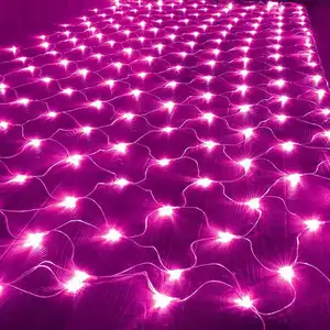 WTL IP68 Impermeável LED Net String Lâmpada Motif Lâmpadas Decoração Ao Ar Livre Jardim Solar Iluminação Decorativa Decoração Luzes de Natal