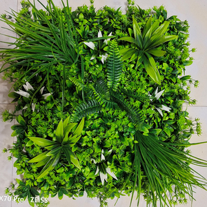 Cỏ bức tường màu xanh lá cây cỏ tường trang trí tường màu xanh lá cây cỏ tường Backdrop gỗ Hoàng Dương tấm Tường nhà máy bức tường hàng rào tấm - Product Image 1