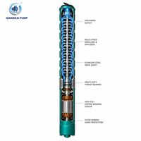 Pompe submersible pour puits profond, pour l'irrigation agricole, l'arrosage des fermes, l'approvisionnement en eau souterraine, les projets d'eau rurale