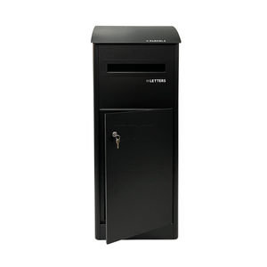 JDY 경사-탑 독립형 야외 소포 상자-블랙 - Product Image 3