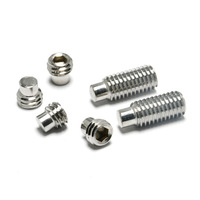 Vis à six pans creux SS304 conformes RoHS, fournisseur chinois, M2.5-M5, passivées pour la fixation des broches de connecteurs PCB