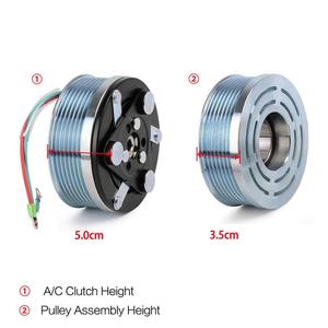 ชุดคลัตช์คอมเพรสเซอร์แอร์รถยนต์ฮอนด้า ซีวิค รุ่นที่ 8 รหัสอะไหล่ 38900-RNA-006 ชิ้นส่วนอะไหล่แม่เหล็ก - Product Image 5