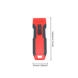 Heavy Duty Razor Scraper <b>Tool</b> with Slide Lock and Replaceable Blades for Sticker Removal, Glass Cleaning, Paint Scraping - Product Image 4