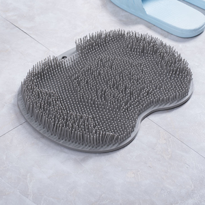 Alfombrilla de PVC para baño, absorbente de agua e impermeable, con ventosas antideslizantes, para frotar los pies sin esfuerzo. - Product Image 5