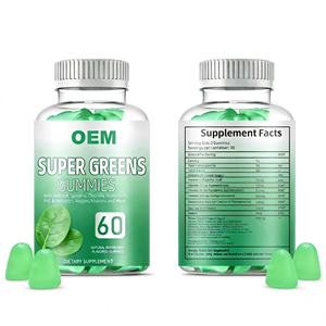 <span class=keywords><strong>Caramelle</strong></span> Gommose Vitaminiche Super Greens a Marchio Privato per Adulti - Integratore Quotidiano <span class=keywords><strong>di</strong></span> Verdure - Product Image 3