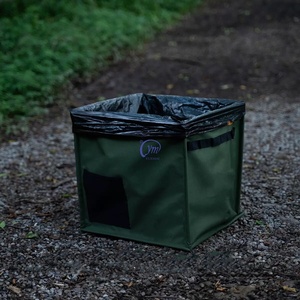 Contenedor de <span class=keywords><strong>Basura</strong></span> Plegable para Acampar al Aire Libre, Personalizado, de Gran Capacidad (27L), Ligero y Duradero, con Correas Laterales - Product Image 2