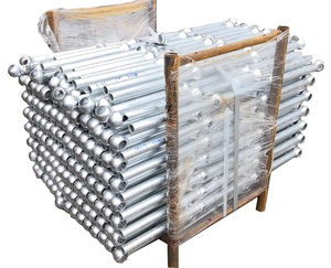 Clôture de sécurité industrielle en acier, garde-corps en tuyaux galvanisés pour la protection des cloisons d'atelier, Chine - Product Image 4