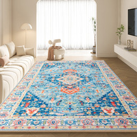 Tapis pliable rayé uni, style moderne minimaliste, tapis de table basse pour salon, tapis de chevet lavable pour chambre à coucher, polyester