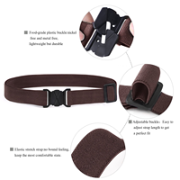 Ceinture en jean pour femmes, Invisible en Nylon élastique, ajustable et extensible, 1 pièce