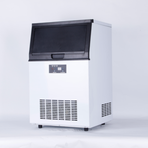 Meilleure vente 80kg de machine à glace électrique refroidie par air en acier inoxydable à sortie quotidienne - Product Image 5