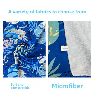 Toalla de <span class=keywords><strong>Playa</strong></span> de Microfibra Estampada para Adultos, Secado Rápido, Protección UV, Protector Solar, Suave, Portátil y Personalizable - Product Image 4
