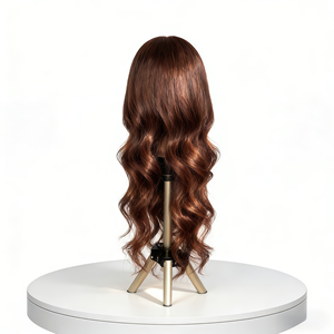 Perruques en <span class=keywords><strong>cheveux</strong></span> humains HD Lace Front en gros, perruque frontale invisible 13x4/6 avec dentelle fondue, densité 180%, <span class=keywords><strong>cheveux</strong></span> vierges pré-épilés pour femmes noires - Product Image 4