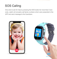Montre intelligente pour enfants OEM E07 Q16 étanche IP67 avec caméra vidéo SOS, carte SIM 2G, réveil de dessin animé, montre intelligente pour garçons et filles