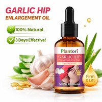 Meilleur Soin des Fesses aux Ingrédients Biologiques à Base de Plantes : Huile Essentielle d'Ail et d'Huile Essentielle de Bois de Santal pour l'Augmentation du Volume des Fesses