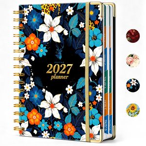 <span class=keywords><strong>Agenda</strong></span> 2027, Cuaderno de Horarios, Planificador Diario y Anual Personalizado - Product Image 1