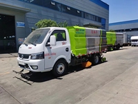 Dongfeng Mesin Penyapu Jalan Kompak Euro 6 Berlisensi Standar di Bawah 4,5 Ton, Cuci + Vakum dalam Satu Kali Jalan, Tanpa Kecemasan Zona Bebas Emisi